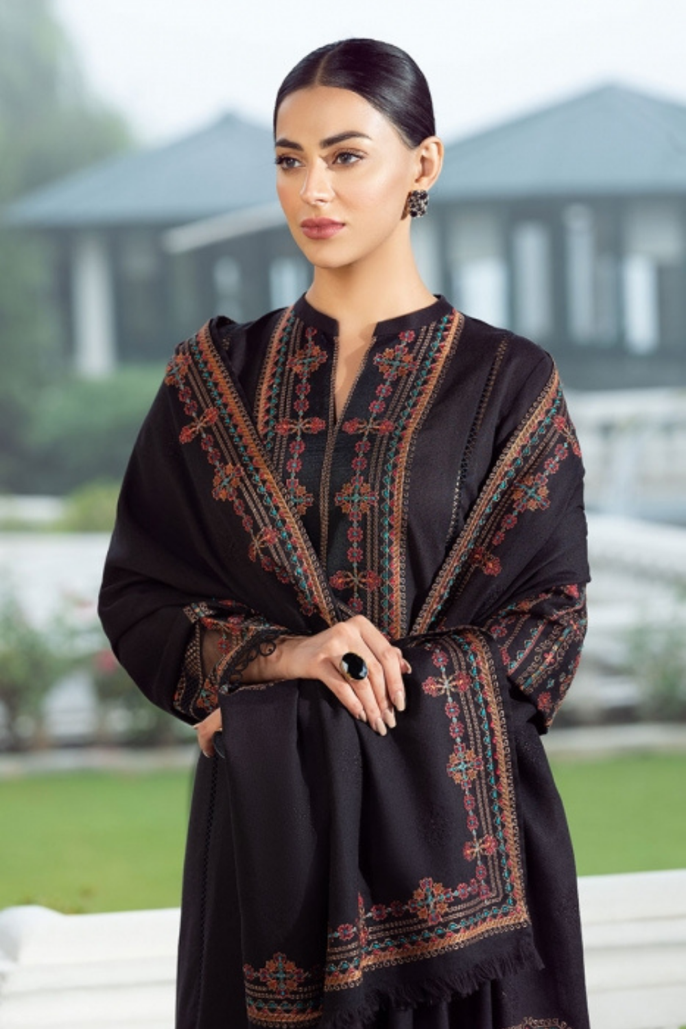 Bareeze Dhanak 3PC Embroidered AZ - 0127