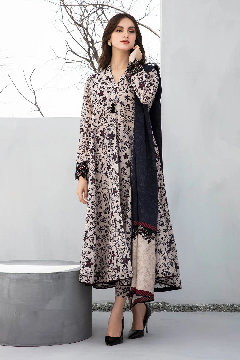 Lawn Printed Dupatta