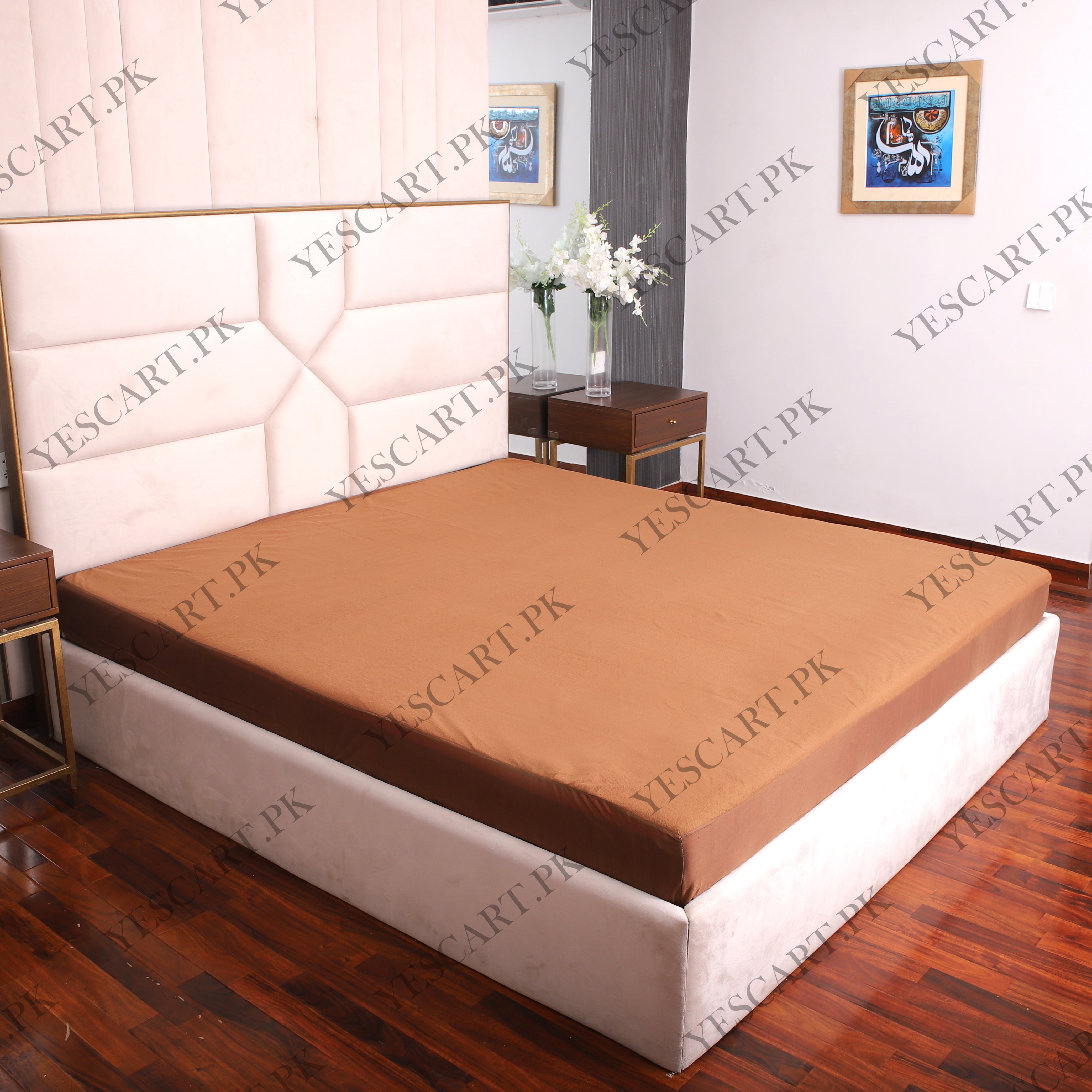 Terry Waterproof Mattress Cover - Copper