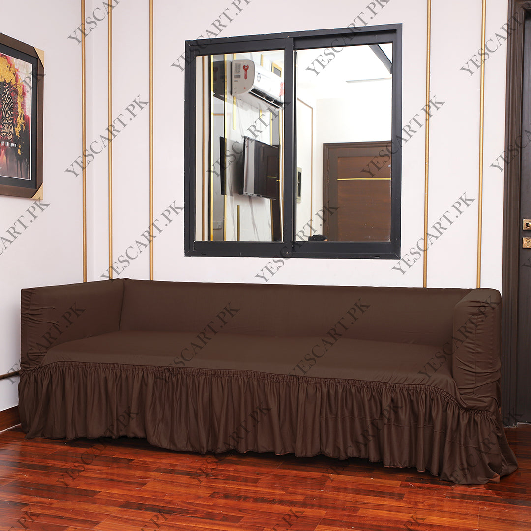 Turkish Style Sofa Covers - Dark Brown