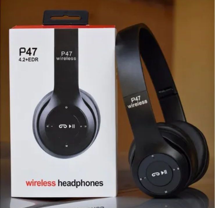 P47 Wireless Bluetooth Stereo Headphones