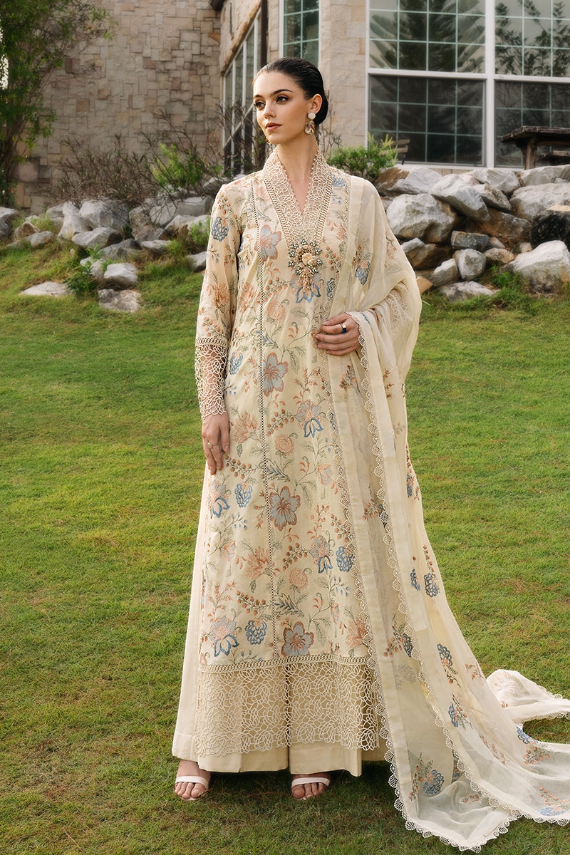 Bareeze Dhanak 3PC Embroidered With Chiffon Embroidered Dupatta-113