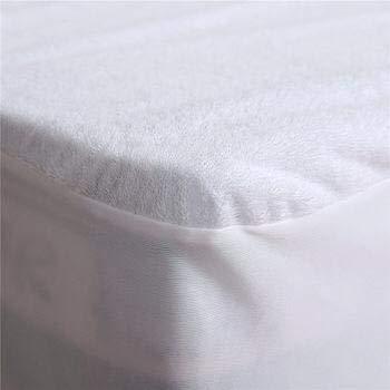 Terry Waterproof Mattress Cover - White