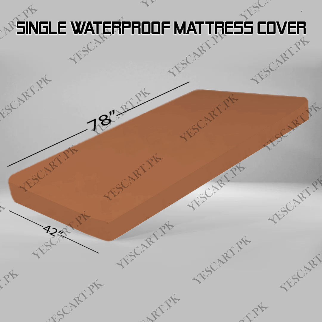 Terry Waterproof Mattress Cover - Copper